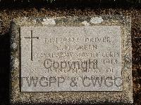 Bralo British Cemetery - Green, Charles Henry